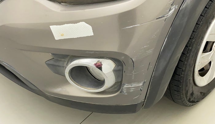 2016 Renault Kwid RXT 0.8 (O), Petrol, Manual, 90,523 km, Front bumper - Minor scratches