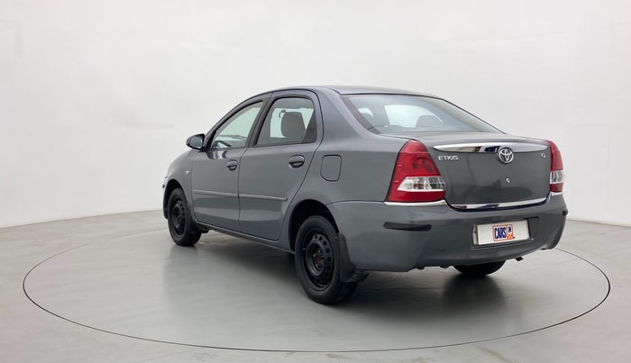 2013 Toyota Etios G, Petrol, Manual, 75,626 km, Left Back Diagonal