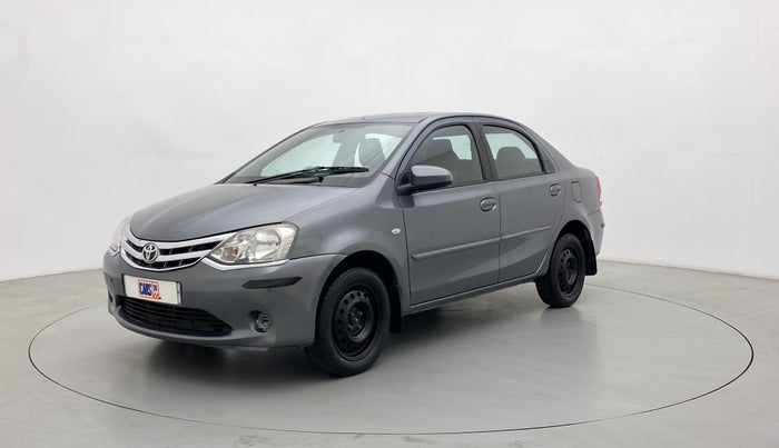 2013 Toyota Etios G, Petrol, Manual, 75,626 km, Left Front Diagonal
