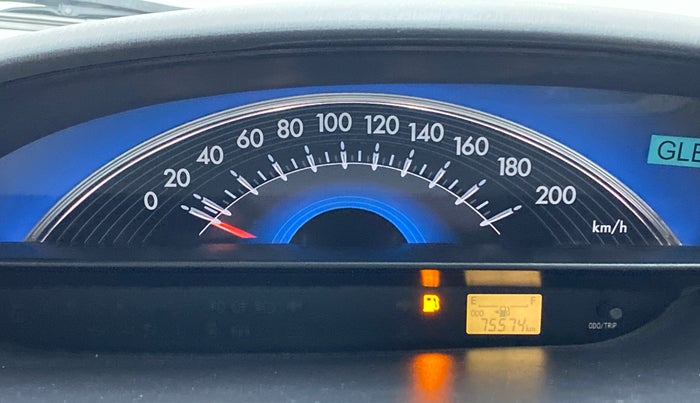 2013 Toyota Etios G, Petrol, Manual, 75,626 km, Odometer Image