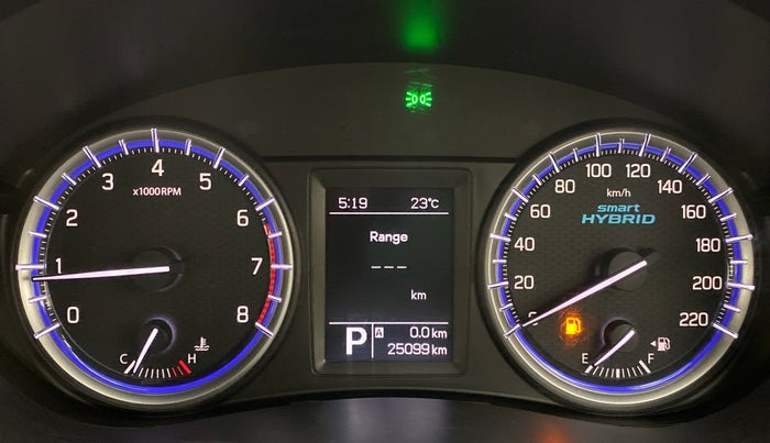 2020 Maruti S Cross ALPHA AT1.5, Petrol, Automatic, 25,099 km, Odometer Image