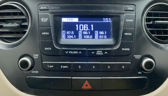 2019 Hyundai Grand i10 MAGNA 1.2 KAPPA VTVT, Petrol, Manual, 53,942 km, Infotainment System