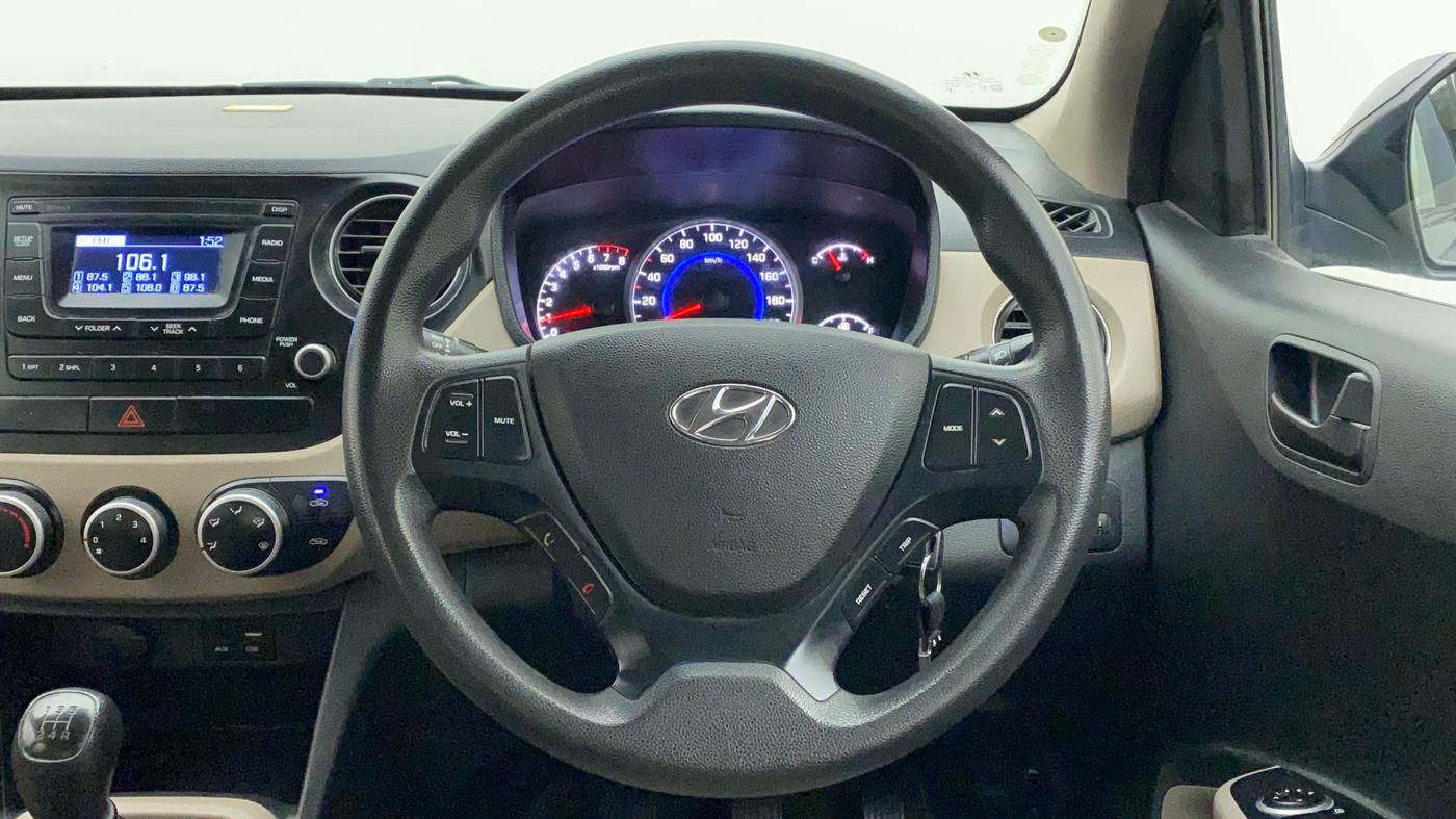 2019 Hyundai Grand i10 MAGNA 1.2 KAPPA VTVT, Petrol, Manual, 53,942 km, Steering Wheel Close Up