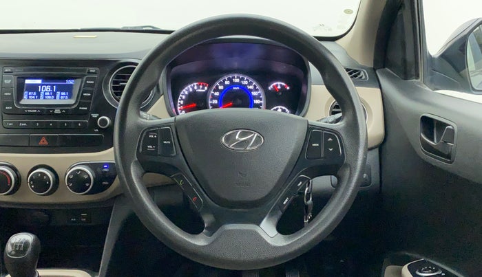 2019 Hyundai Grand i10 MAGNA 1.2 KAPPA VTVT, Petrol, Manual, 53,942 km, Steering Wheel Close Up