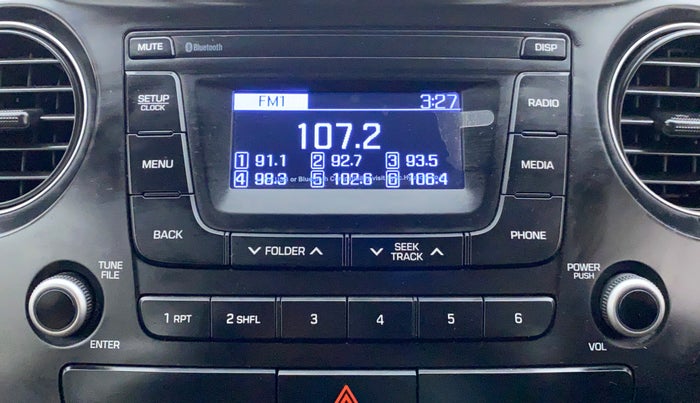 2018 Hyundai Grand i10 MAGNA 1.2 VTVT, Petrol, Manual, 5,505 km, Infotainment System