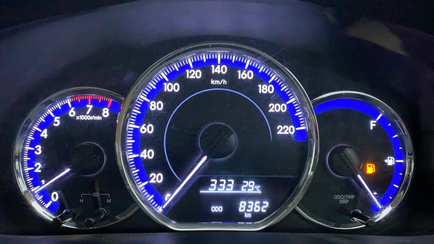 2021 Toyota YARIS J MT, Petrol, Manual, 8,584 km, Odometer Image