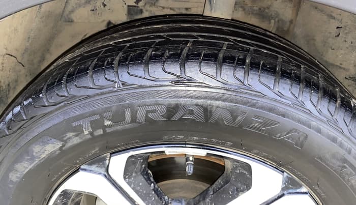 2023 Tata NEXON XZA PLUS SUNROOF PETROL, Petrol, Automatic, 36,371 km, Left Front Tyre Tread