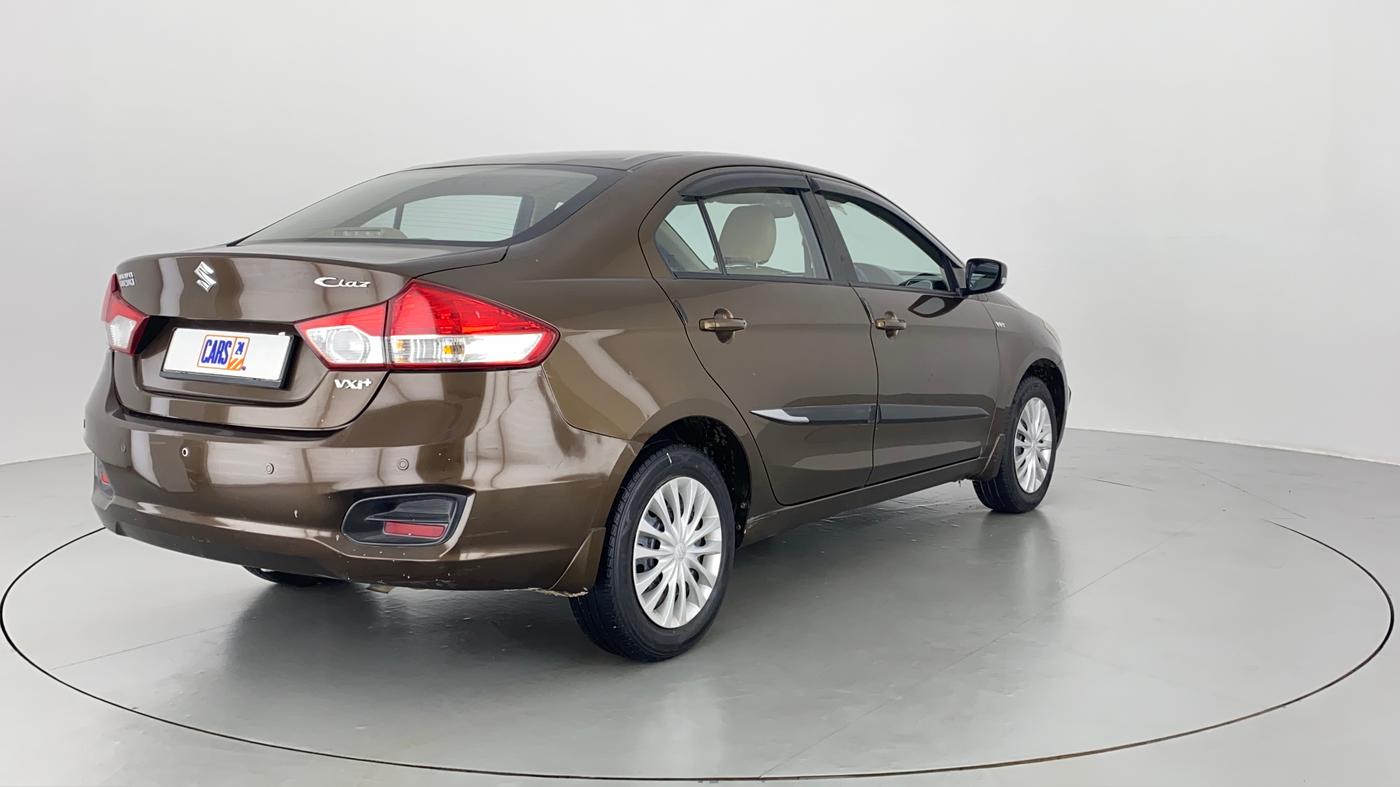 2016 Maruti Ciaz VXI PLUS, CNG, Manual, 83,441 km, Right Back Diagonal