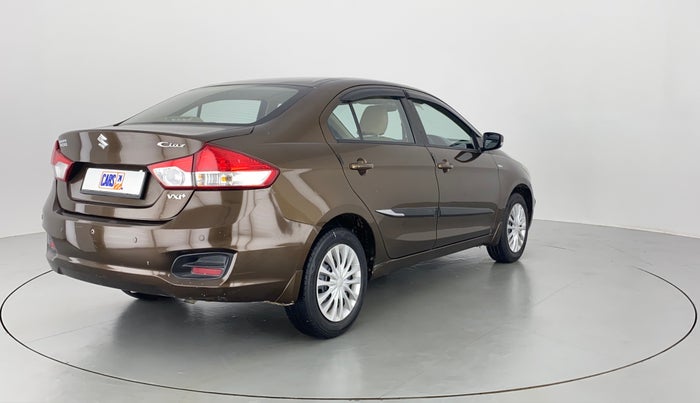 2016 Maruti Ciaz VXI PLUS, CNG, Manual, 83,441 km, Right Back Diagonal