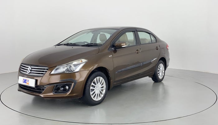 2016 Maruti Ciaz VXI PLUS, CNG, Manual, 83,441 km, Left Front Diagonal