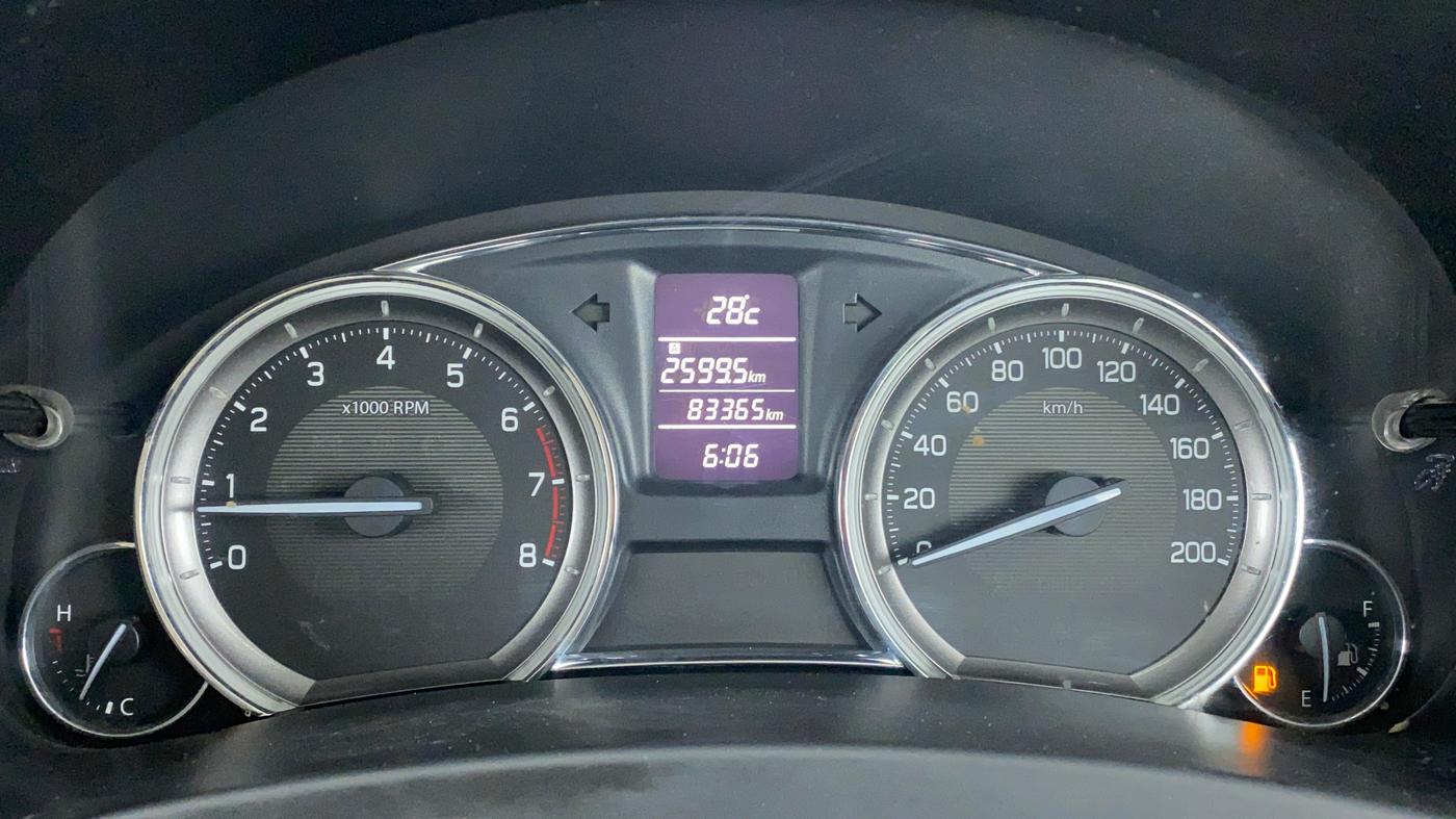 2016 Maruti Ciaz VXI PLUS, CNG, Manual, 83,441 km, Odometer Image