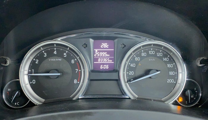 2016 Maruti Ciaz VXI PLUS, CNG, Manual, 83,441 km, Odometer Image