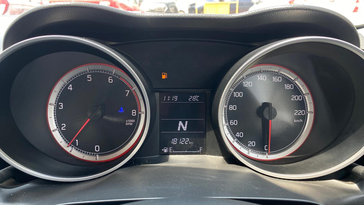 2020 Maruti Swift ZXI AMT, Petrol, Automatic, 18,122 km, Odometer Image