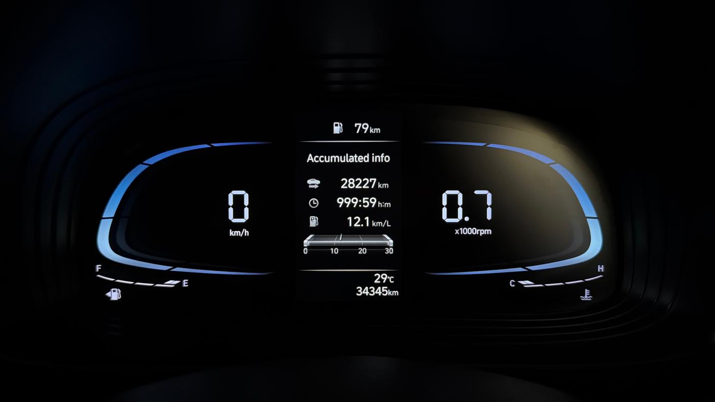 2022 Hyundai VENUE S 1.2, Petrol, Manual, 34,345 km, Odometer Image
