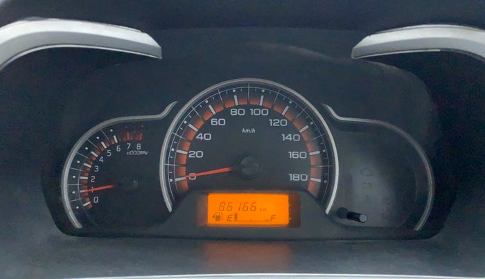 2016 Maruti Alto K10 VXI, Petrol, Manual, 86,157 km, Odometer Image