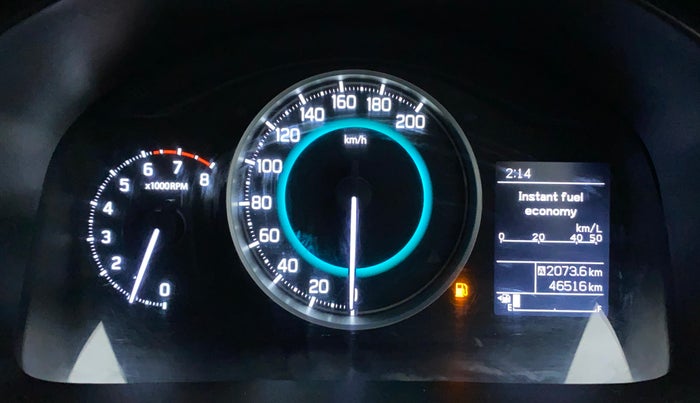 2017 Maruti IGNIS DELTA 1.2, Petrol, Manual, 46,516 km, Odometer Image