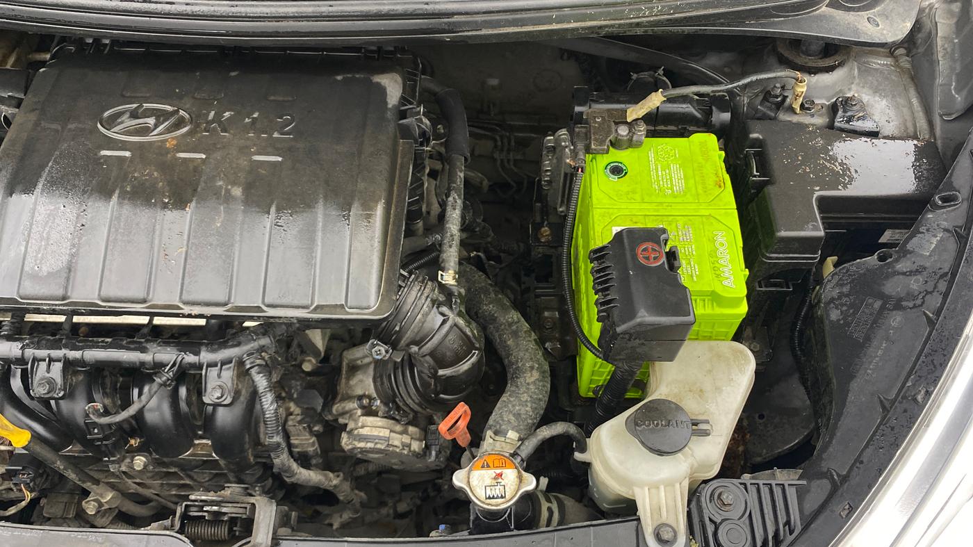 2018 Hyundai Grand i10 MAGNA AT 1.2 KAPPA VTVT, Petrol, Automatic, 29,891 km, Engine View - Left