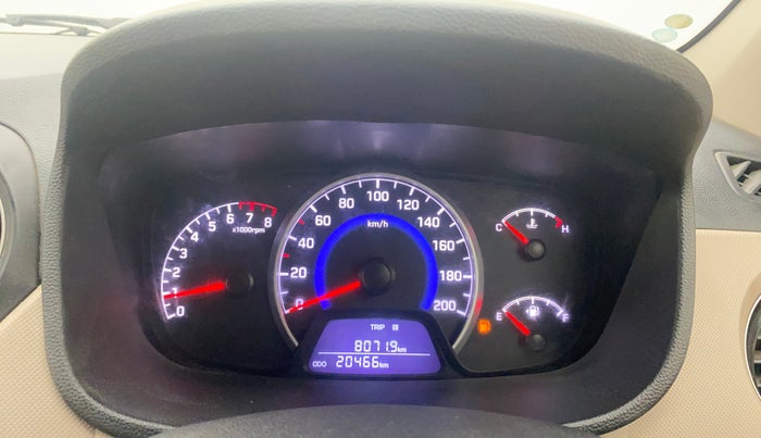 2017 Hyundai Grand i10 SPORTZ (O) 1.2 KAPPA VTVT, Petrol, Manual, 20,422 km, Odometer Image