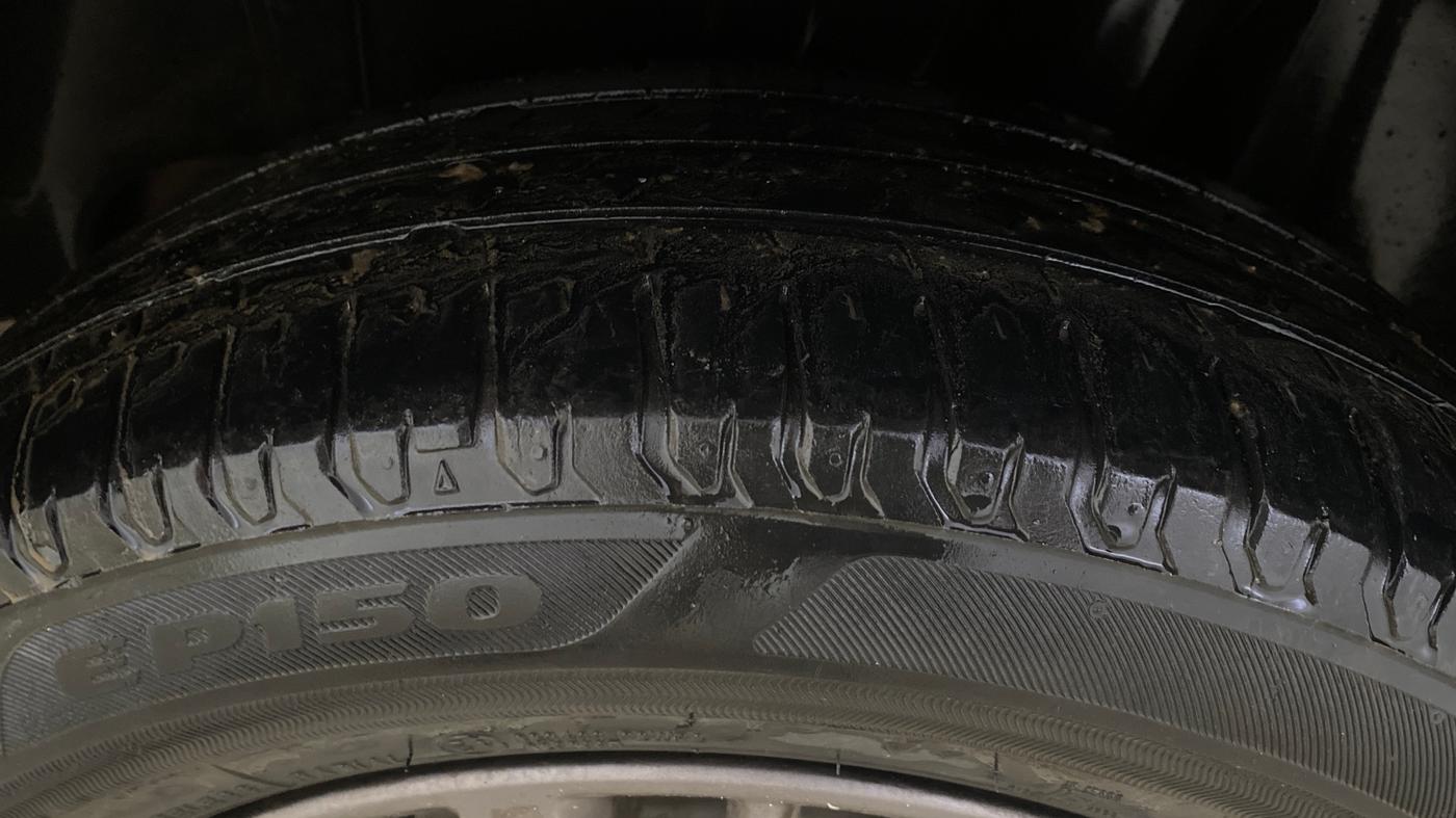 2021 Maruti Ertiga ZXI+ SHVS, Petrol, Manual, 60,342 km, Left Rear Tyre Tread