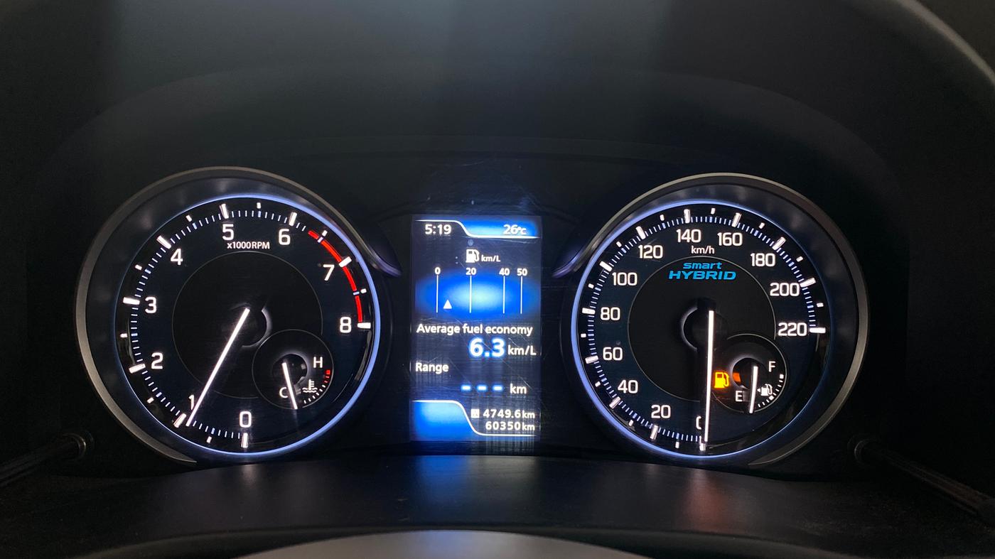 2021 Maruti Ertiga ZXI+ SHVS, Petrol, Manual, 60,342 km, Odometer Image