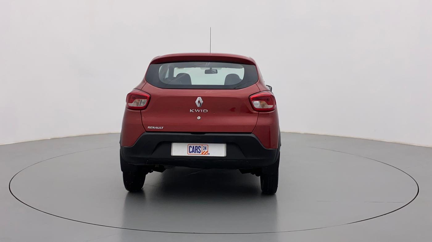 2016 Renault Kwid 1.0 RXT, Petrol, Manual, 69,550 km, Back/Rear