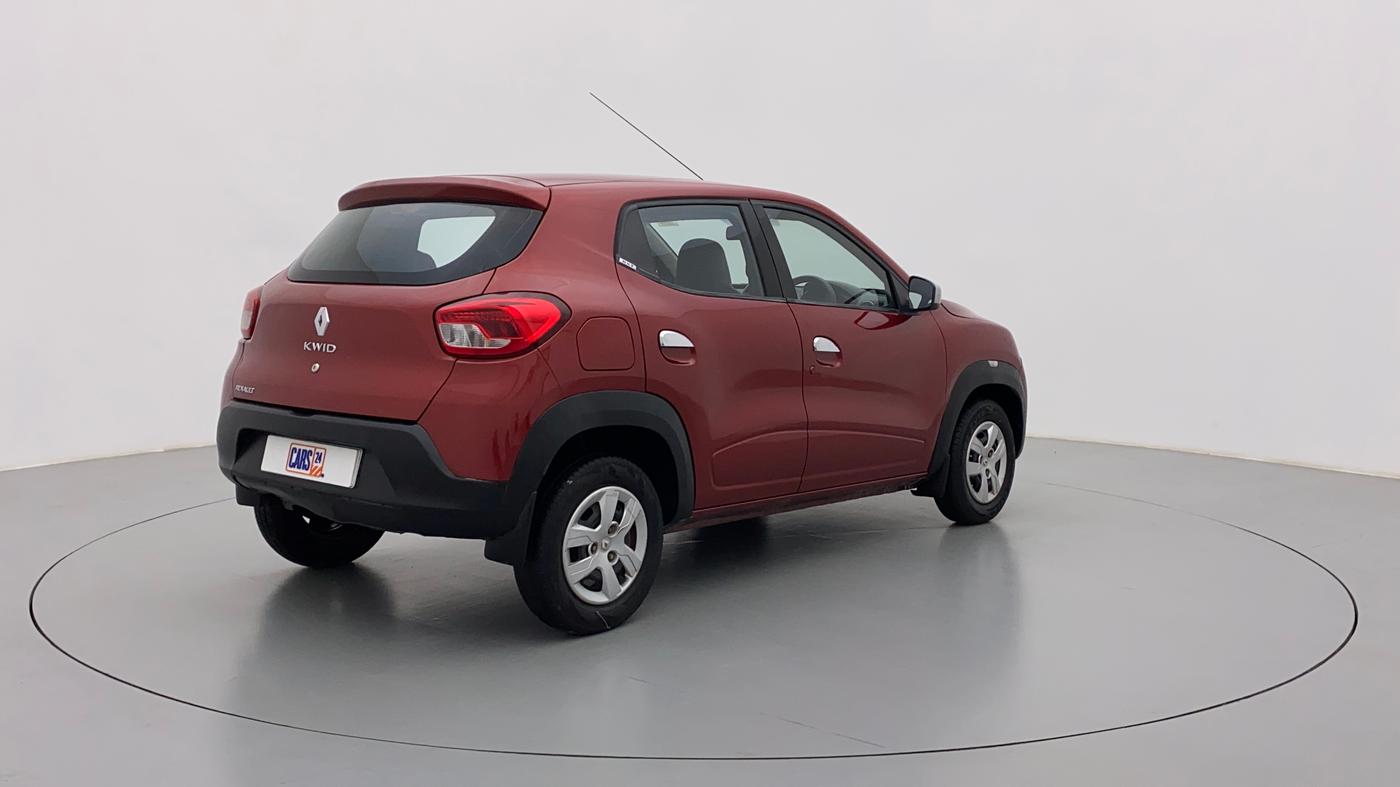 2016 Renault Kwid 1.0 RXT, Petrol, Manual, 69,550 km, Right Back Diagonal