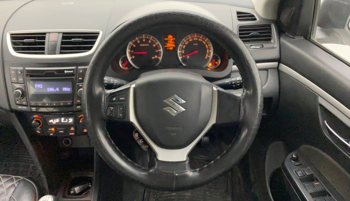 2017 Maruti Swift ZXI, Petrol, Manual, 49,184 km, Steering Wheel Close Up