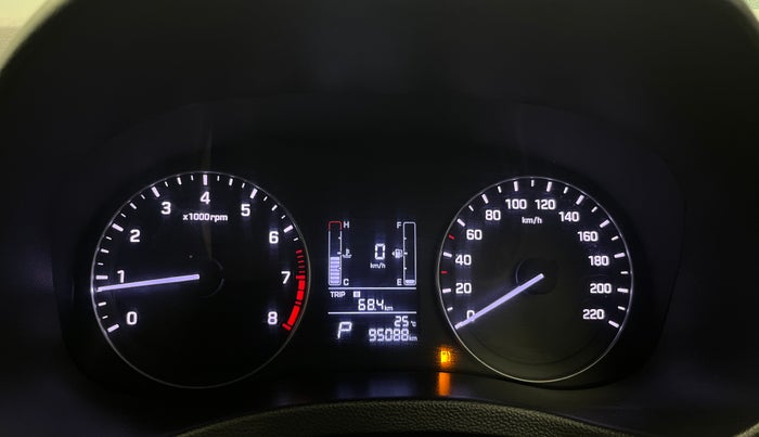 2017 Hyundai Creta SX PLUS AT 1.6 PETROL, Petrol, Automatic, 95,021 km, Odometer Image