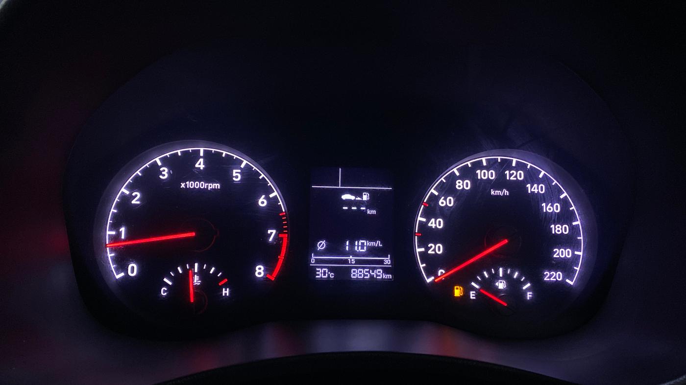 2018 Hyundai Verna 1.6 VTVT SX, Petrol, Manual, 88,542 km, Odometer Image
