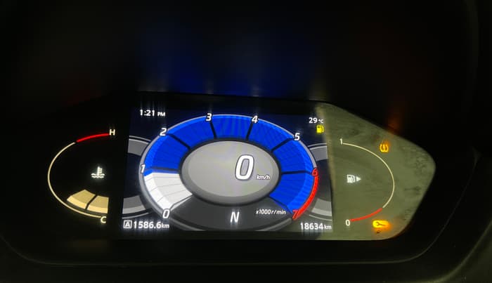 2023 Nissan MAGNITE XV PREMIUM TURBO CVT, Petrol, Automatic, 18,616 km, Odometer Image