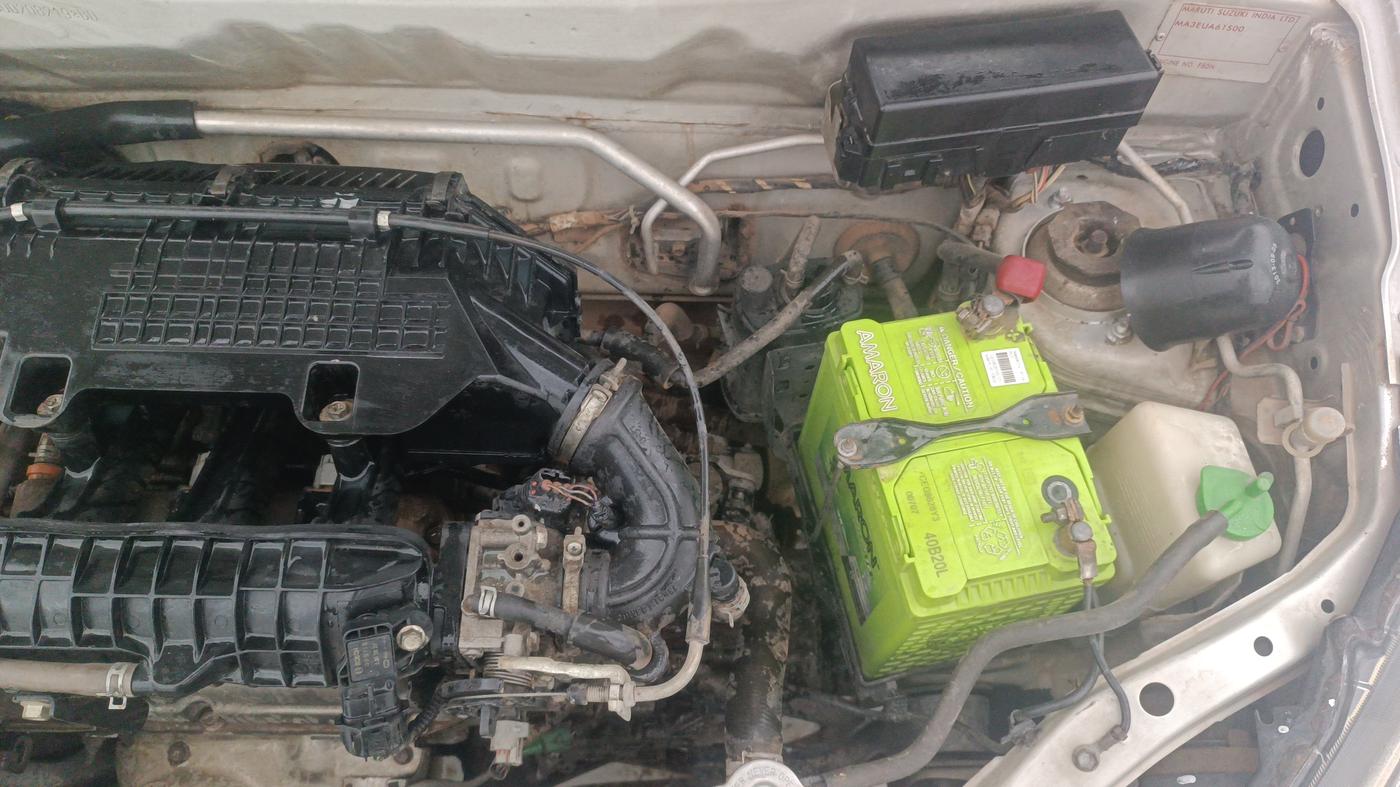 2013 Maruti Alto 800 LXI, Petrol, Manual, 1,03,240 km, Engine View - Left