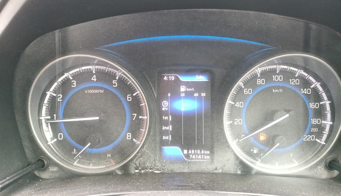 2017 Maruti Baleno ZETA PETROL 1.2, Petrol, Manual, 74,141 km, Odometer Image