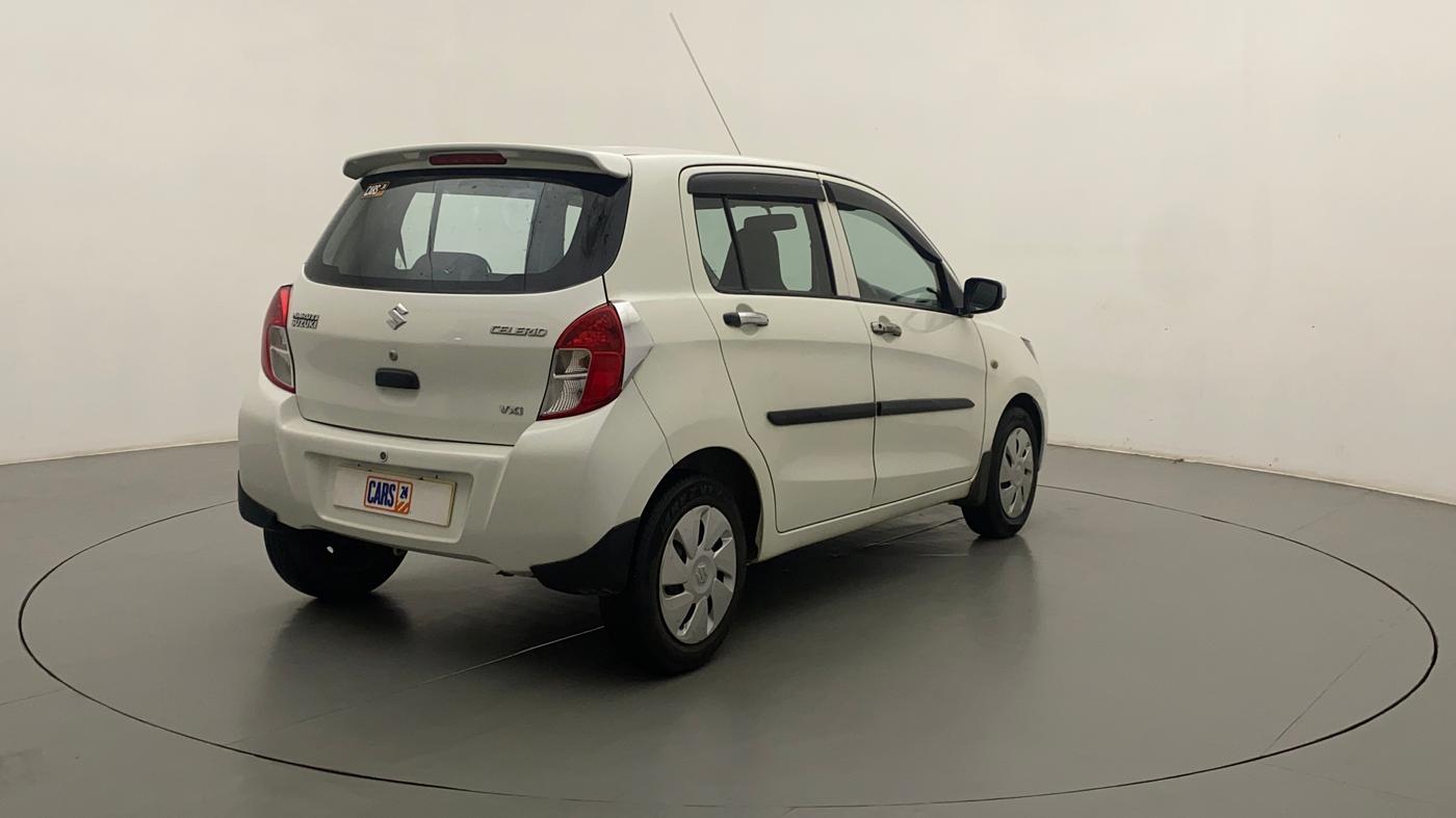 2014 Maruti Celerio VXI AMT, Petrol, Automatic, 76,296 km, Right Back Diagonal