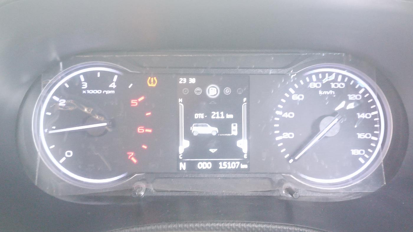 2022 Mahindra BOLERO NEO N 10 (O), Diesel, Manual, 15,105 km, Odometer Image