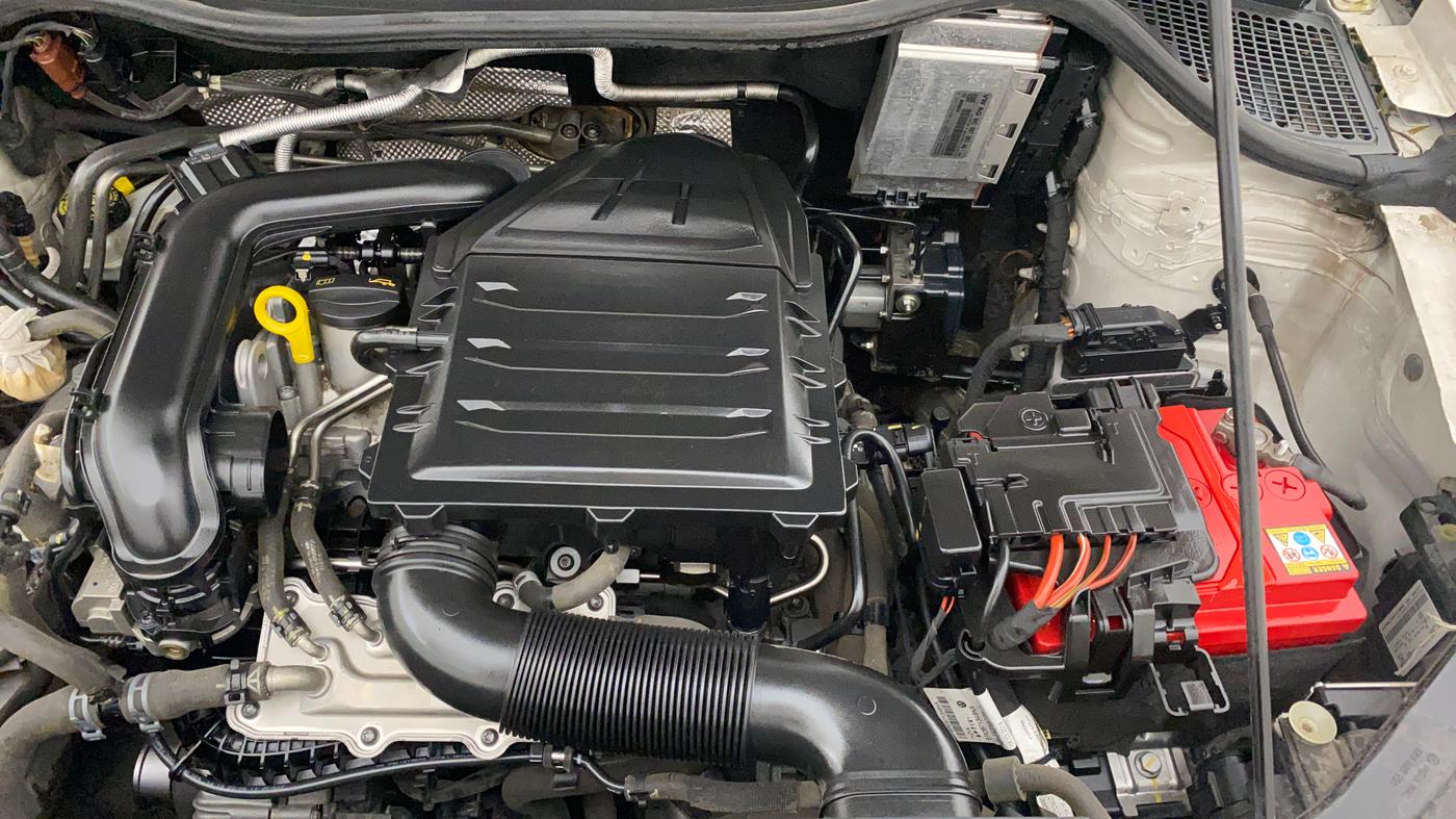 2021 Volkswagen Vento HIGHLINE PLUS 1.0L TSI AT, Petrol, Automatic, 77,947 km, Engine View - Left
