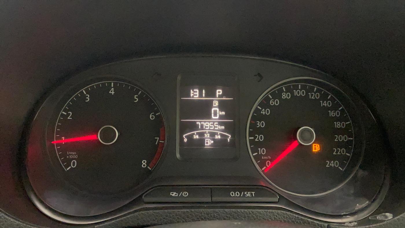 2021 Volkswagen Vento HIGHLINE PLUS 1.0L TSI AT, Petrol, Automatic, 77,947 km, Odometer Image