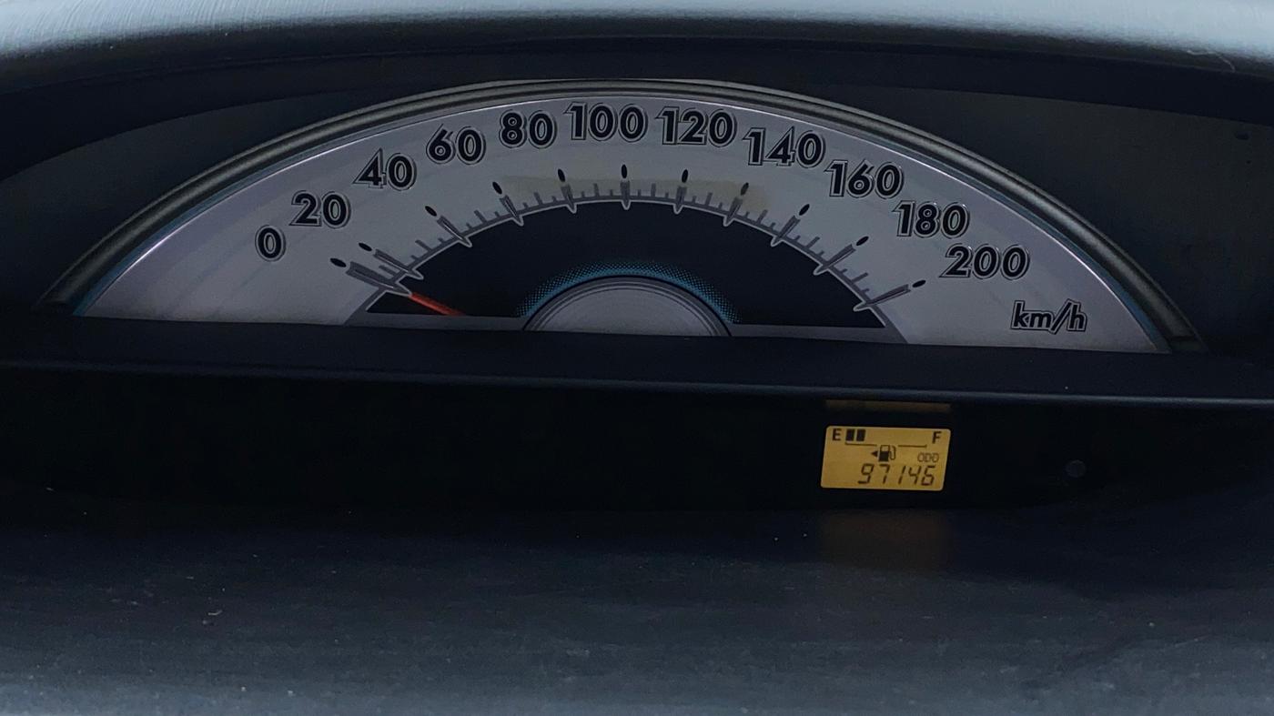 2012 Toyota Etios GD, Diesel, Manual, 97,274 km, Odometer Image