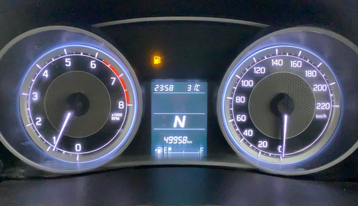 2019 Maruti Dzire VXI AMT, Petrol, Automatic, 49,958 km, Odometer Image