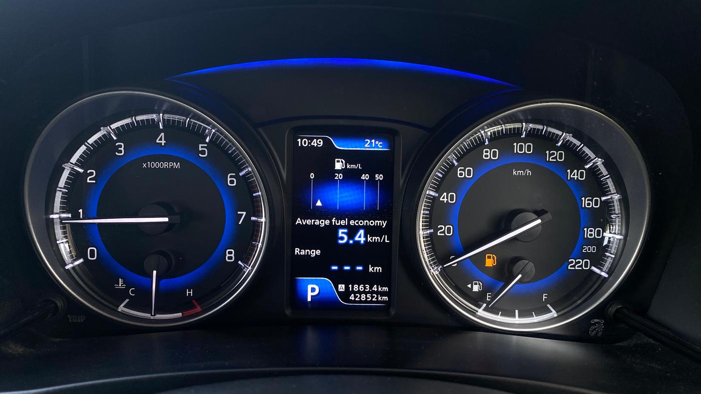 2021 Maruti Baleno ZETA CVT PETROL 1.2, Petrol, Automatic, 42,851 km, Odometer Image