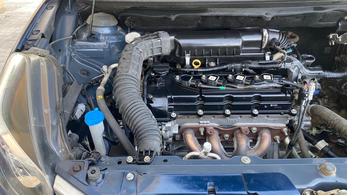 2021 Maruti Baleno ZETA CVT PETROL 1.2, Petrol, Automatic, 42,851 km, Engine View - Right