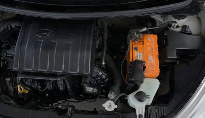 2017 Hyundai Grand i10 SPORTZ 1.2 KAPPA VTVT, Petrol, Manual, 28,138 km, Engine View - Left