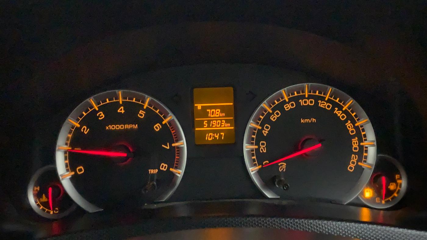 2014 Maruti Swift VXI, Petrol, Manual, 51,903 km, Odometer Image