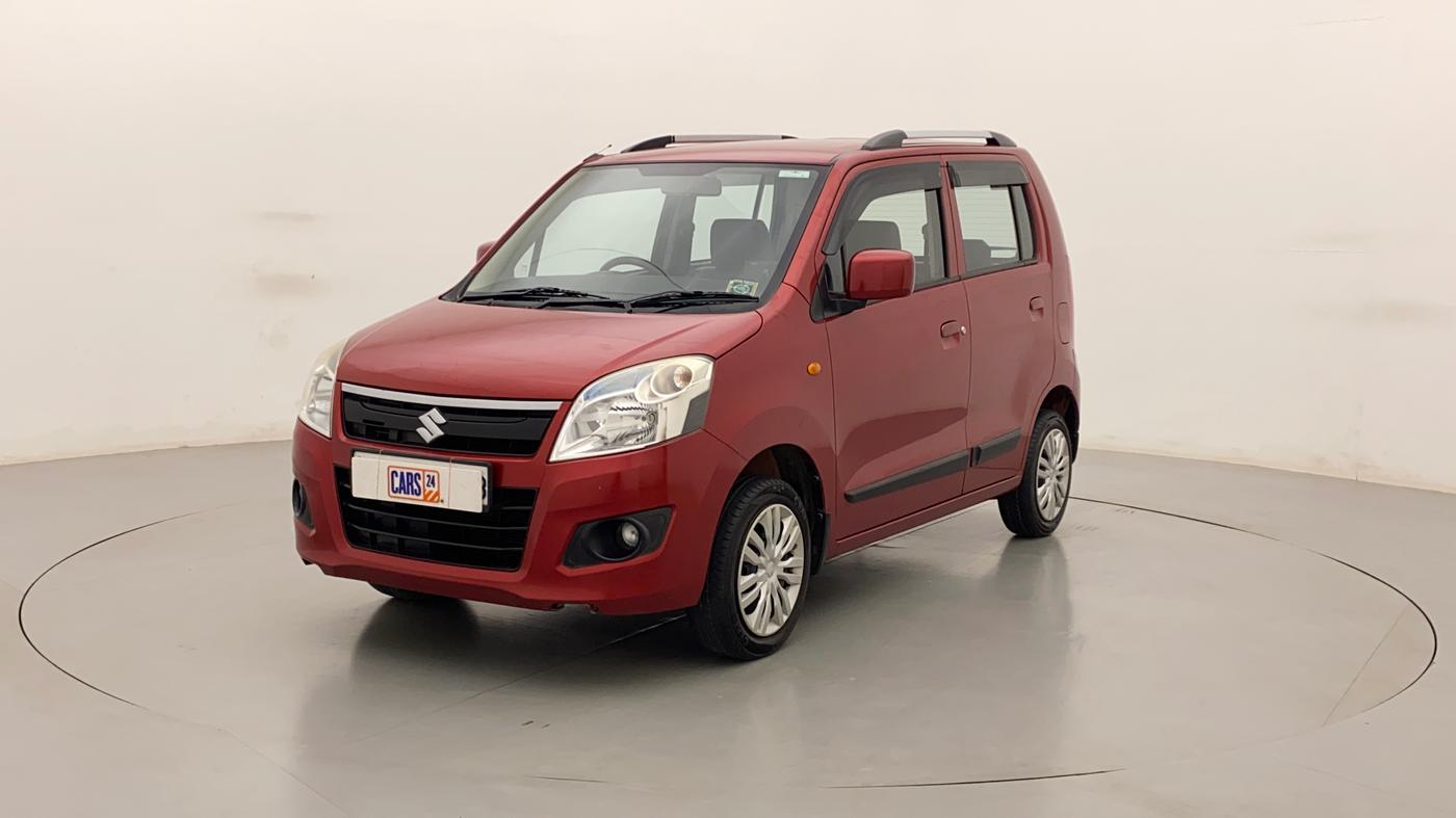 2017 Maruti Wagon R 1.0 VXI, Petrol, Manual, 73,501 km, Left Front Diagonal