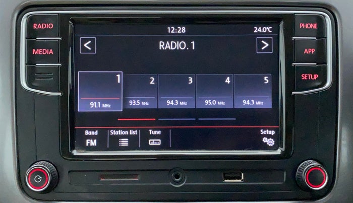 2019 Volkswagen Vento HIGHLINE DIESEL 1.5, Diesel, Manual, 70,355 km, Infotainment System