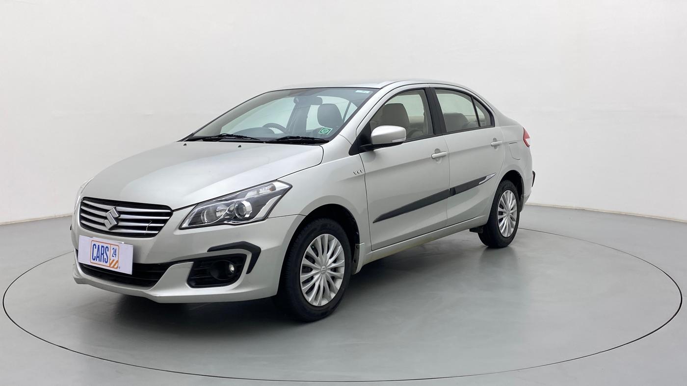2017 Maruti Ciaz VXI PLUS, Petrol, Manual, 27,678 km, Left Front Diagonal