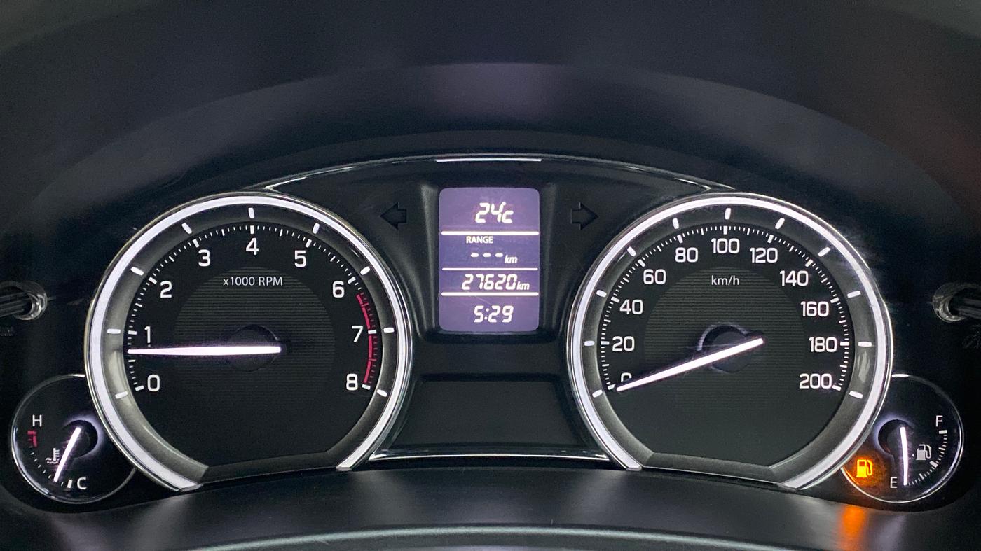 2017 Maruti Ciaz VXI PLUS, Petrol, Manual, 27,678 km, Odometer Image