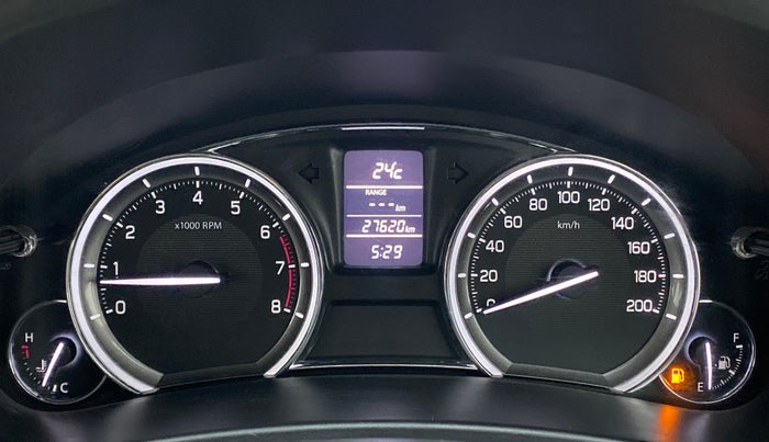 2017 Maruti Ciaz VXI PLUS, Petrol, Manual, 27,678 km, Odometer Image