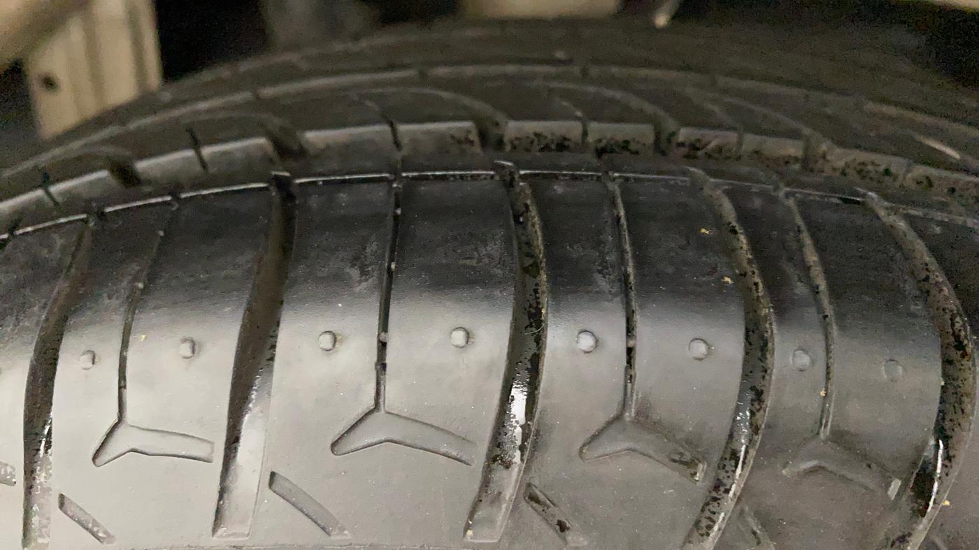 2012 Maruti Alto K10 VXI, Petrol, Manual, 91,594 km, Left Rear Tyre Tread