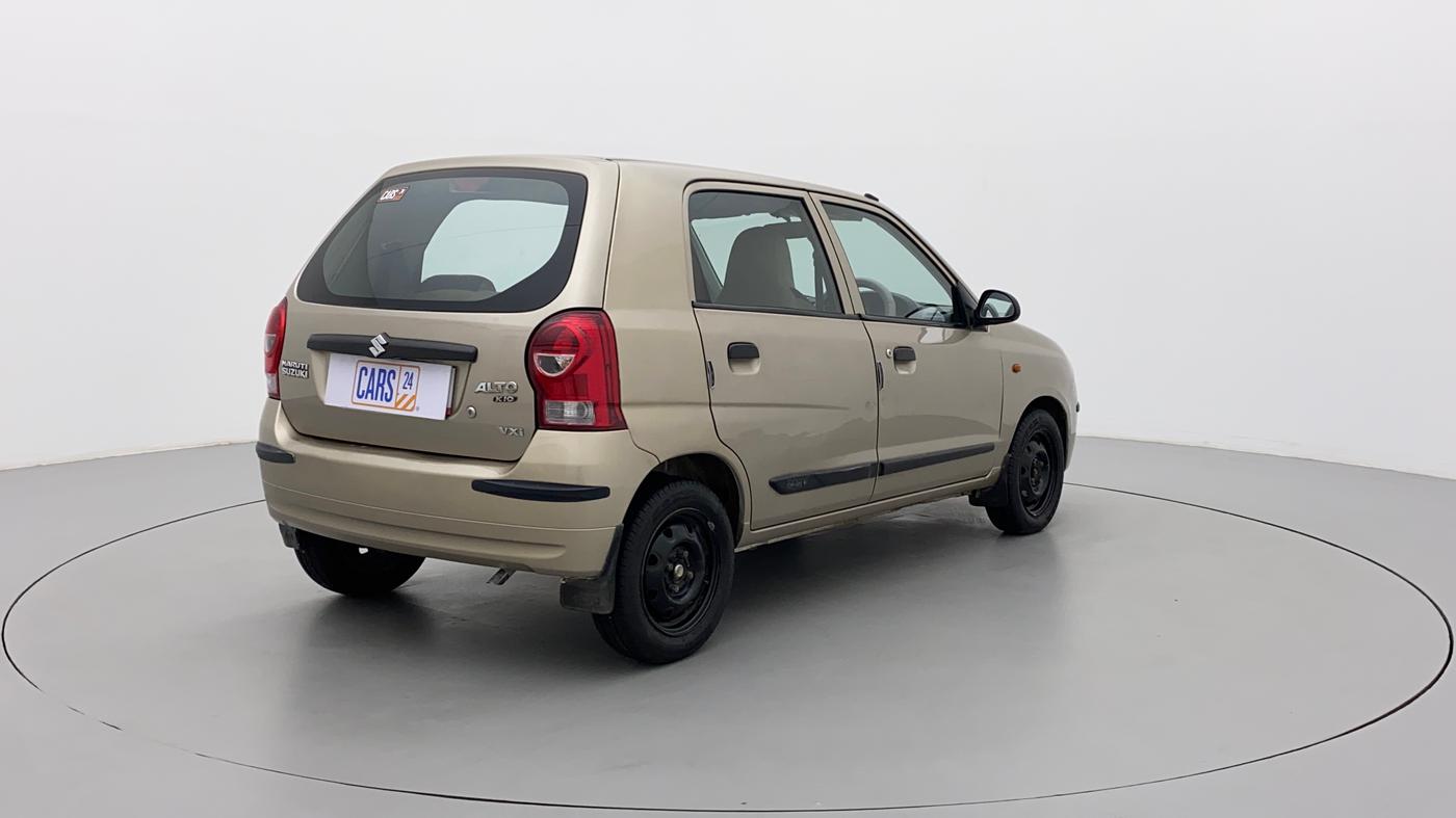 2012 Maruti Alto K10 VXI, Petrol, Manual, 91,594 km, Right Back Diagonal