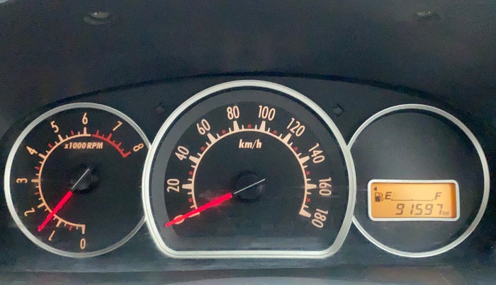 2012 Maruti Alto K10 VXI, Petrol, Manual, 91,594 km, Odometer Image
